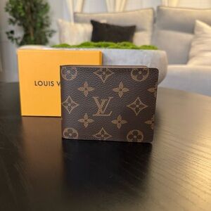 Louis Vuitton Multiple Monogram Slender Canvas Black Men’s Wallet